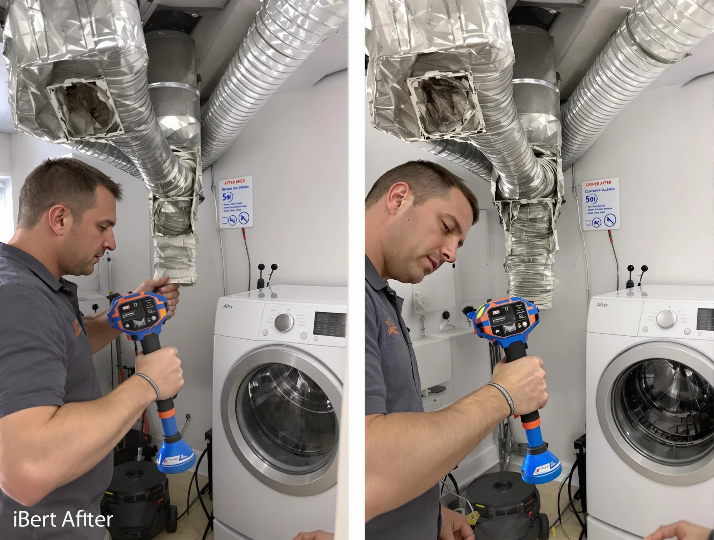 Professional clogged vent cleaning by Pomona Dryer Vent Cleaning in Pomona