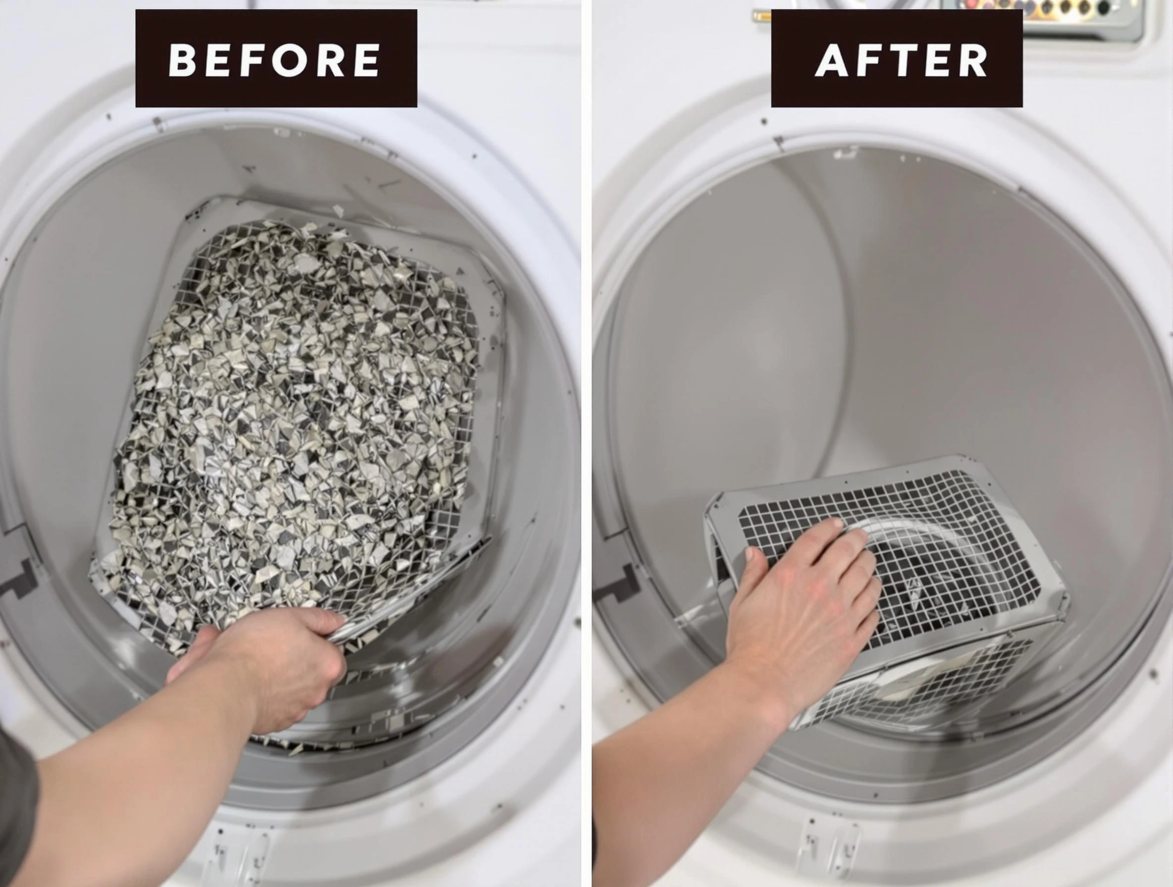 Professional lint trap cleaning by Pomona Dryer Vent Cleaning in Pomona