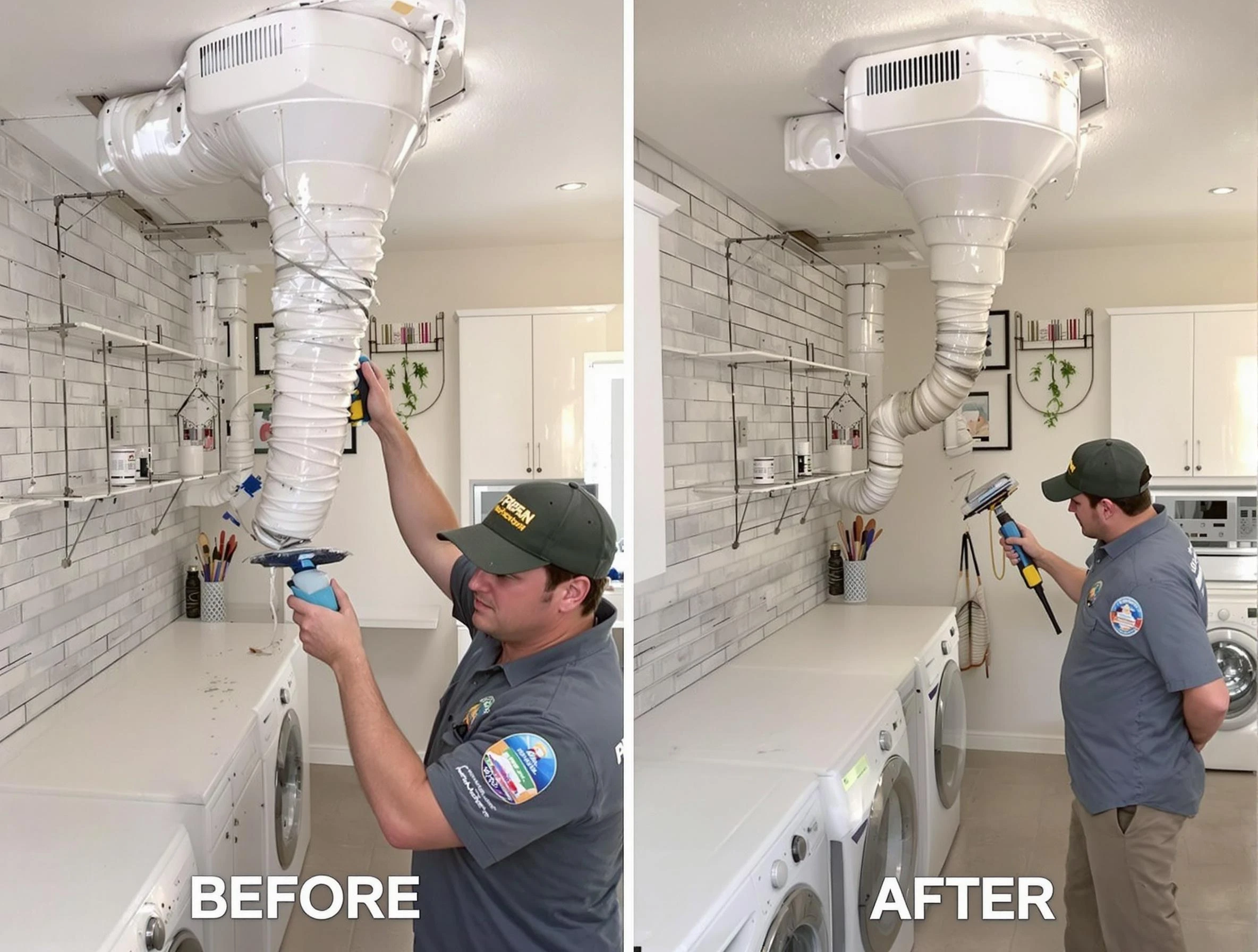 Professional dryer exhaust vent cleaning by Pomona Dryer Vent Cleaning in Pomona