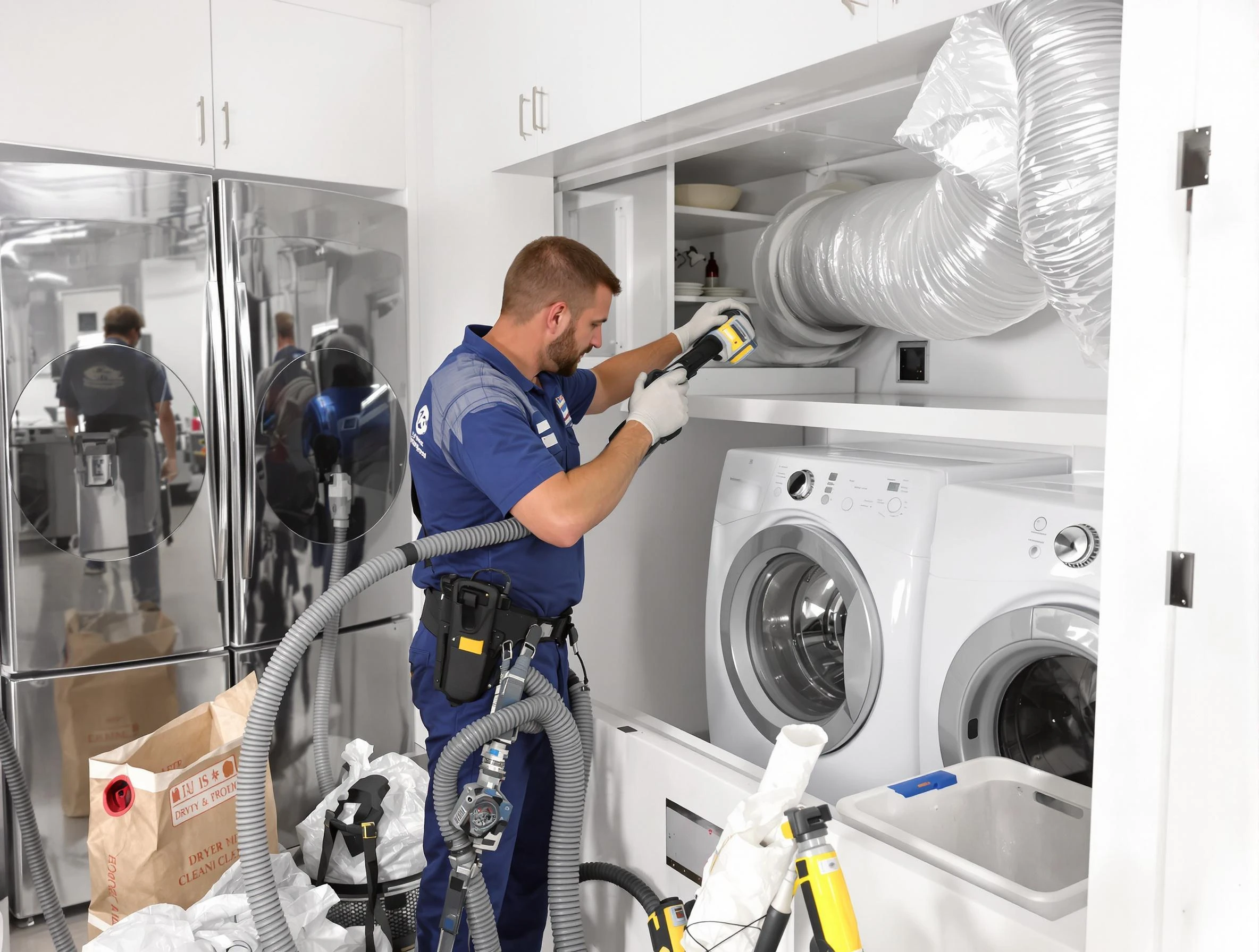 Professional duct cleaning by Pomona Dryer Vent Cleaning in Pomona