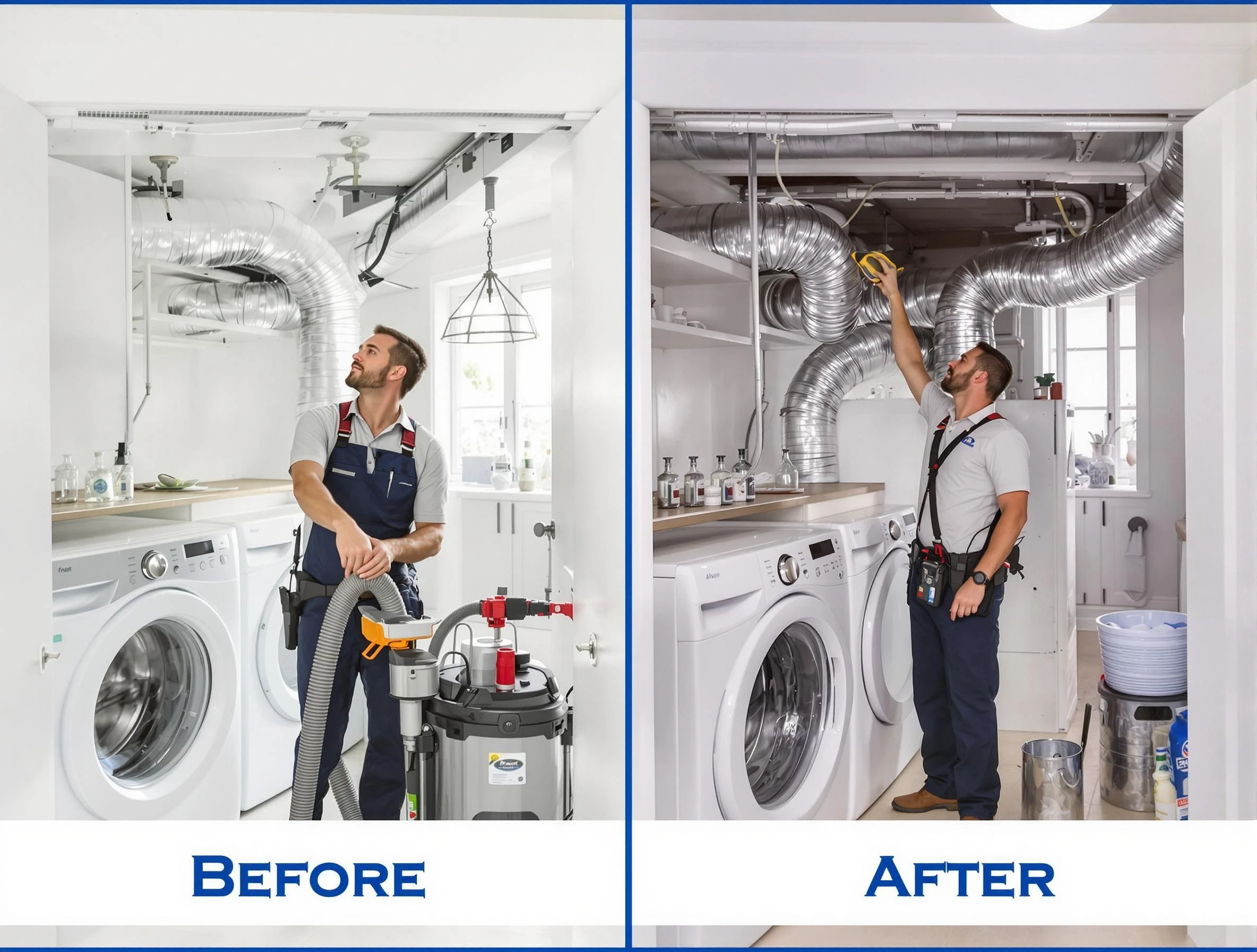 Expert gas dryer vent cleaning by Pomona Dryer Vent Cleaning in Pomona