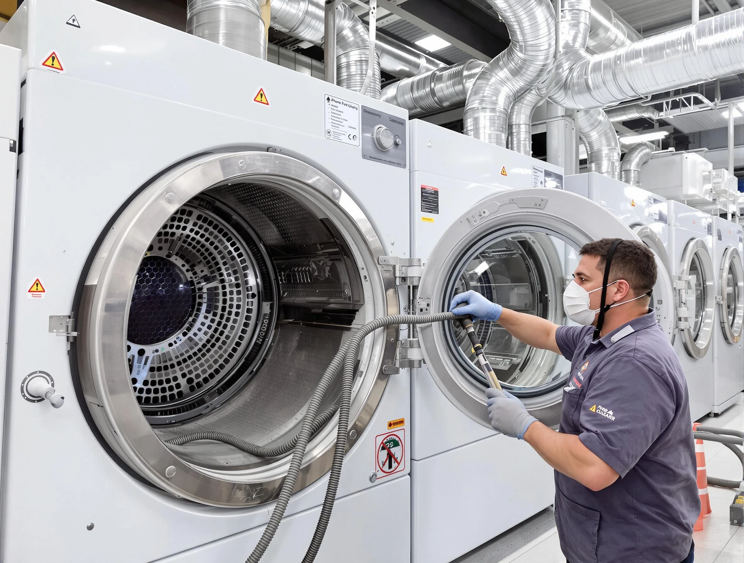 Industrial-grade dryer vent cleaning by Pomona Dryer Vent Cleaning in Pomona